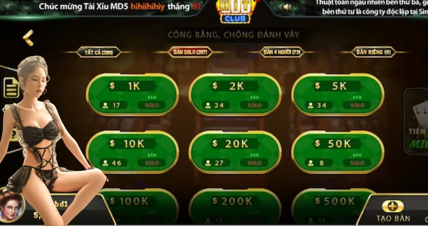 Đôi nét về sảnh game bài Hitclub